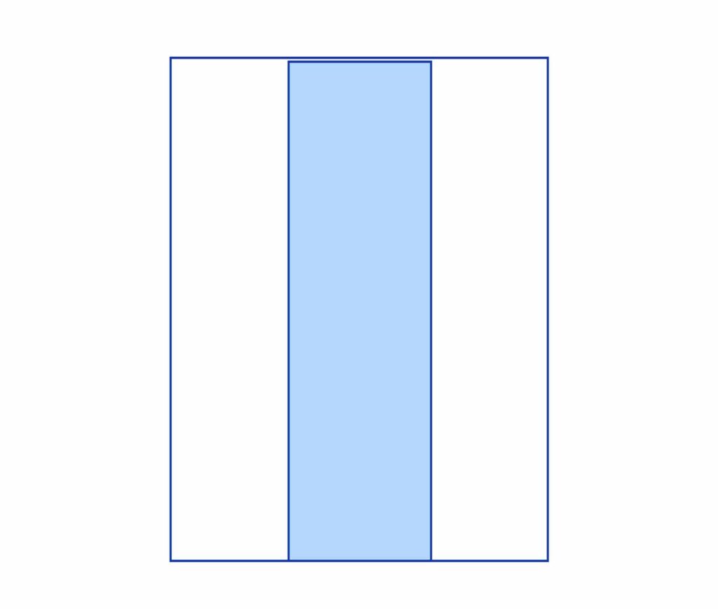 busta con finestra verticale - Kemiplast